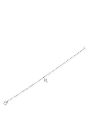 Absolute Kids Holy Cross Bracelet, Silver