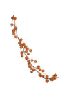 Heaven Sends Velvet Orange Pumpkin Garland Halloween Decoration
