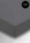 Helena Springfield 180 Thread Count Extra Deep Fitted Sheet, Charcoal