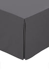 Helena Springfield 180 Thread Count Base Valance, Charcoal