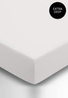 Helena Springfield 180 Thread Count Extra Deep Double Fitted Sheet, Silver 36cm