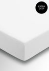 Helena Springfield 180 Thread Count Extra Deep Superking Fitted Sheet, White