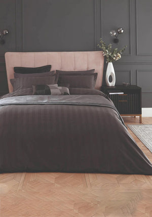 Helena Springfield Moderne Stripe Duvet Set, Graphite