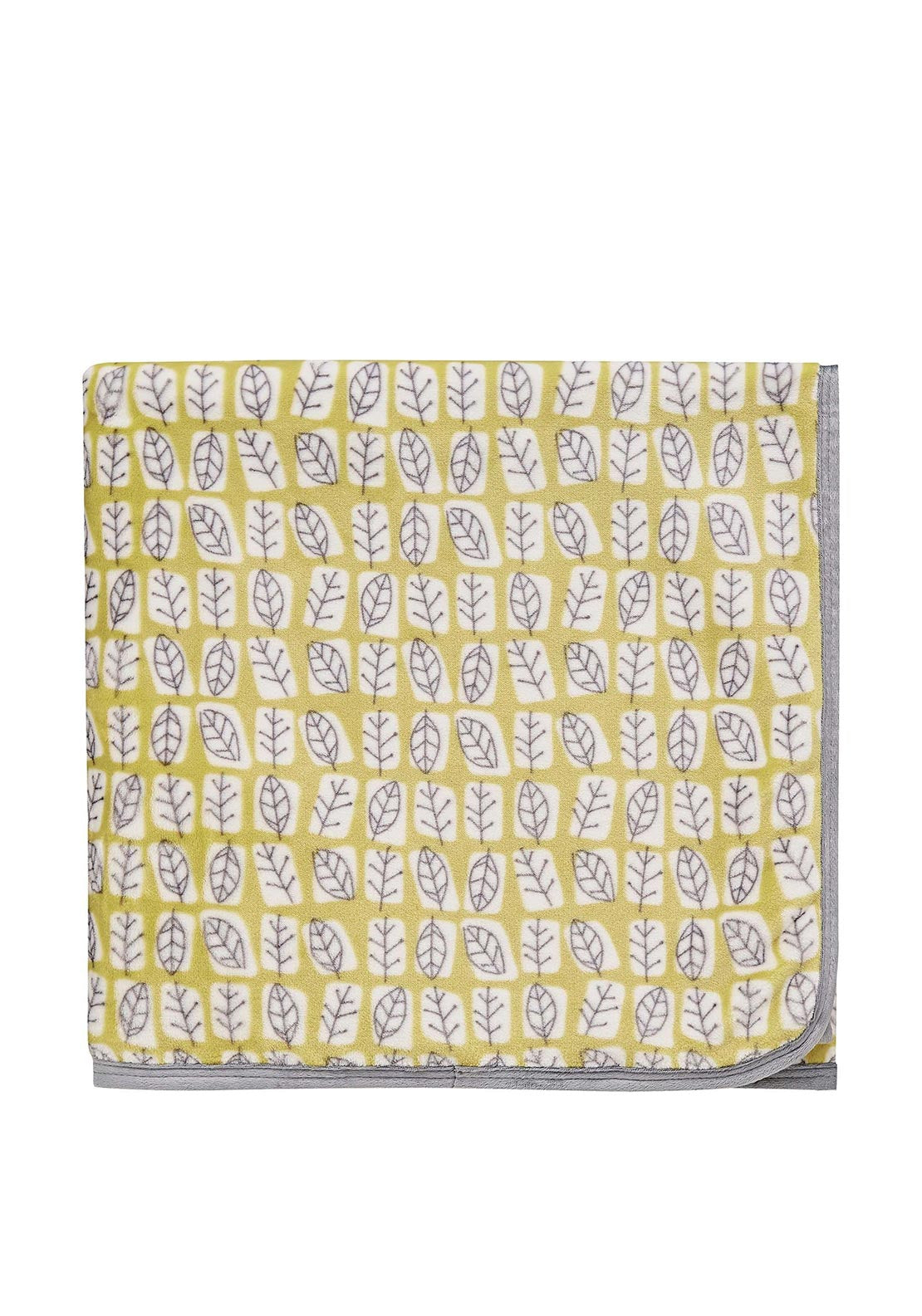 Helena Springfield Unna Fleece Blanket, Chartreuse