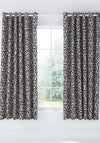 Moda by Helena Springfield Anise 66 x 72” Eyelet Curtains, Charcoal