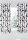 Moda by Helena Springfield Peregrine 66 x 72” Eyelet Curtains, Charcoal