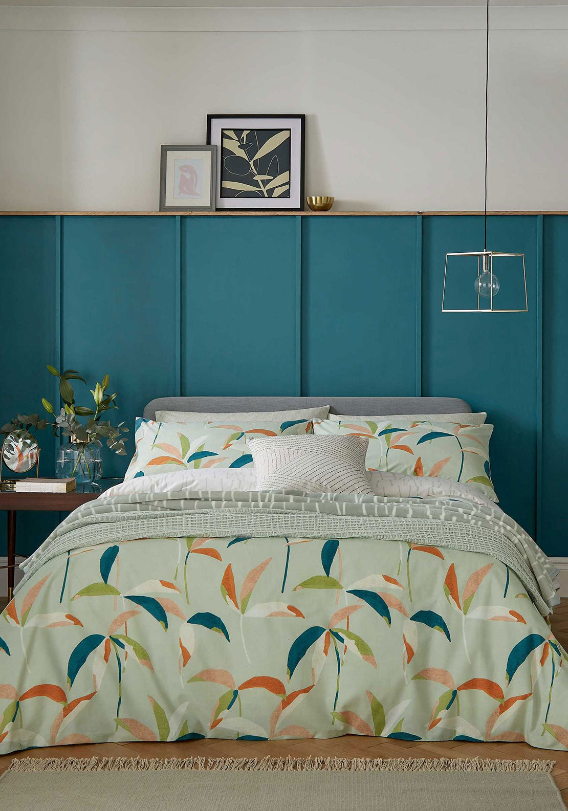 Helena Springfield Viva Duvet Cover Set, Olive