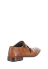 Herbie Frogg Leather Monk Shoe, Cognac