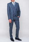 Herbie Frogg Mayfair Tailored Fit Woven Three Piece Suit, Blue