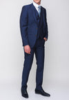 Herbie Frogg Mayfair Tailored Fit  Three Piece Suit, Navy