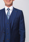 Herbie Frogg Mayfair Tailored Fit  Three Piece Suit, Navy