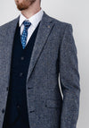 Herbie Frogg Two Toned Tailored Three Piece Suit, Grey & Navy