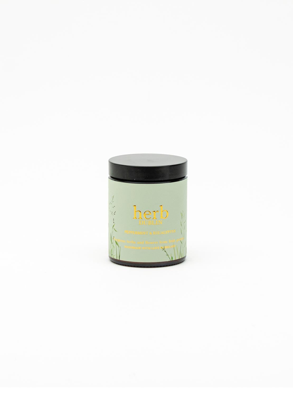 Eau Lovely Herb Dublin Candle, Peppermint & Eucalyptus