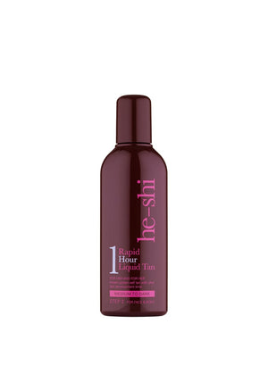He-Shi 1 Rapid Hour Liquid Tan, Medium To Dark