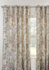 Sundour Giverny Eyelet 90x90 Fully Lined Curtains, Moon Stone
