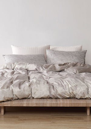 Himeya Healing Duvet Cover, Glazed Stone