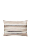 Himeya Linking Lines Pillowcase Pair, Glazed Stone