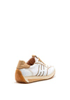 Hispanitas Leather Mesh Mix Trainers, White