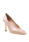Hispanitas High Cut Metallic Heel Shoes, Pink