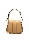 Hispanitas Flap Over Buckle Satchel Bag, Desert