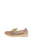 Hispanitas Mesh Panel Loafers, Beige