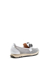 Hispanitas Leather & Mesh Mix Slip On Shoes, White