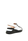 Hispanitas Leather Buckle Chunky Sandals, White