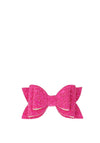 Hollihops and Flutterflies Glitter Bow, Fuchsia