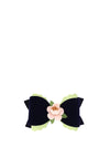 Title: Hollihops and Flutterflies Flower Bow