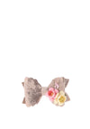 Hollihops and Flutterflies Flower Bow