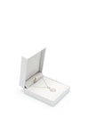 Kurate First Communion Miraculous Medal Necklace, Silver