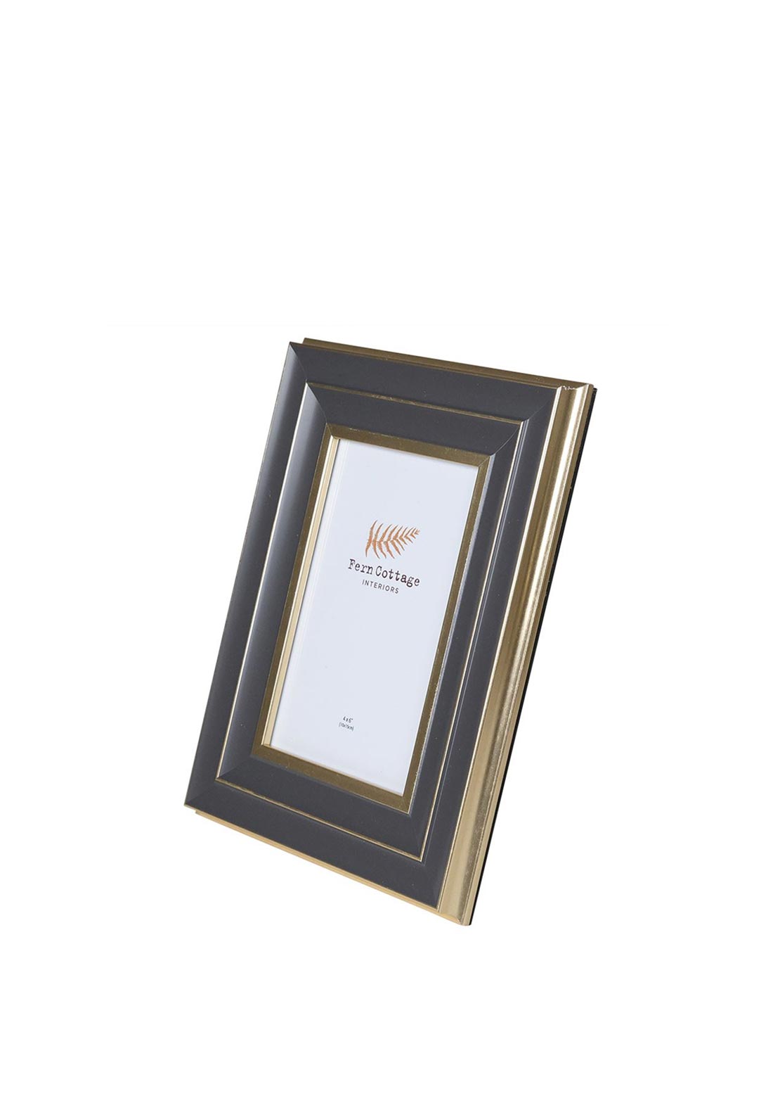 Fern Cottage Gold Photo Frame, 4x6in