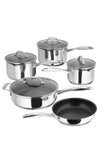 Stellar 5 Piece Draining Saucepan Set