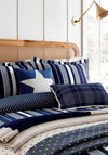 Helena Springfield Long Island Hamptons Stripe Duvet Cover, Navy