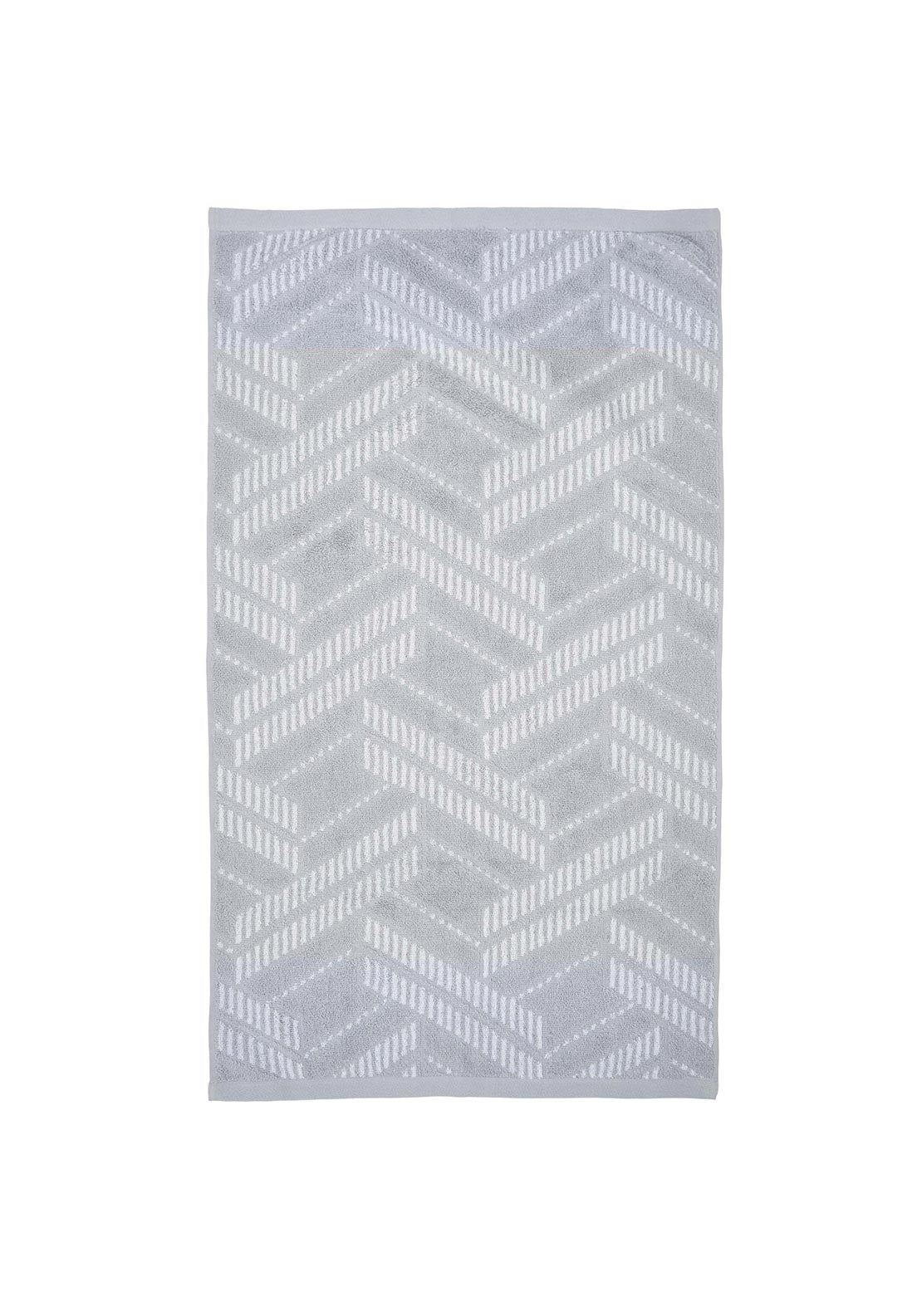 Helena Springfield Modern Deco Astoria Towels, Silver