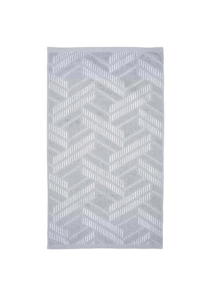 Helena Springfield Modern Deco Astoria Towels, Silver