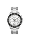 Hugo Boss Mens 1513875 Hero Watch, Silver