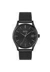 Hugo Boss Mens 1513877 Commissioner Watch, Black