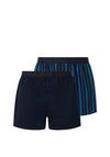 Hugo Boss 2 Pack Boxers, Navy Multi