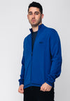 Hugo Boss Knitted Full Zip Jacket, Blue