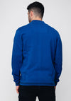 Hugo Boss Knitted Full Zip Jacket, Blue
