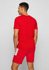 Hugo Boss Logo Crew Neck T-Shirt, Red