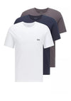 Hugo Boss Regular Fit 3 Pack T-Shirts, Multi