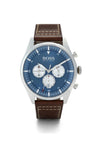 Hugo Boss 1513709 Men’s Leather Strap Watch, Brown