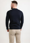Hugo Boss Contrast Logo Sweater, Navy