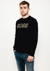Hugo Boss Salbo Logo Sweatshirt, Navy