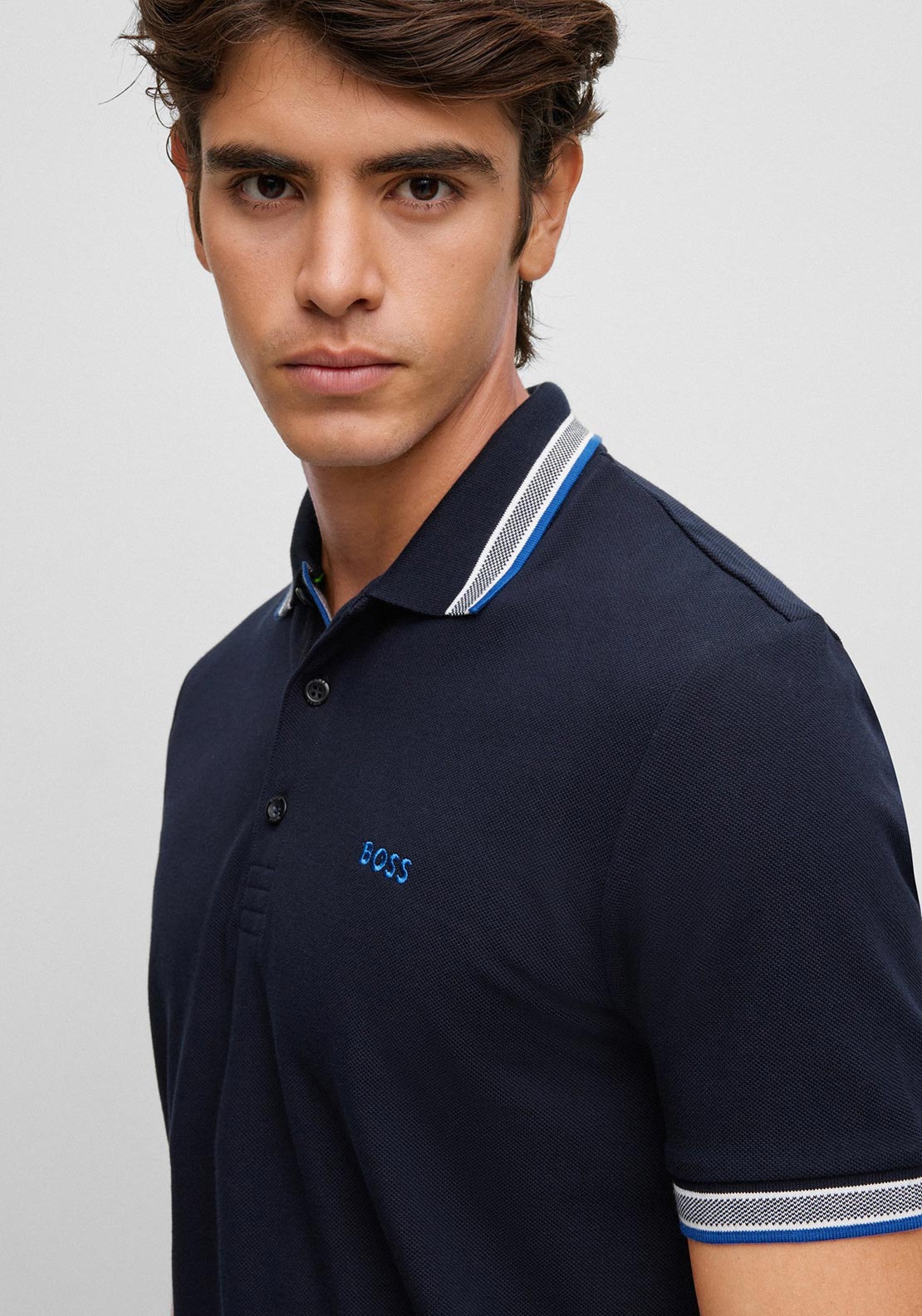 Hugo Boss Paddy Polo Shirt, Navy
