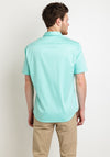 Hugo Boss Biado Logo Short Sleeve Shirt, Mint