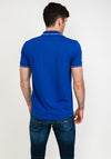 Hugo Boss Detailed Collar Polo Shirt, Blue