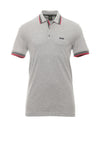 Hugo Boss Paddy Pique Polo Shirt, Grey